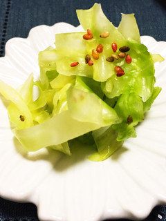 簡単さっぱりの副菜★塩もみキャベツ-レシピのメイン写真