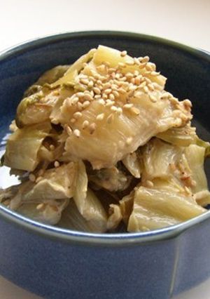 白菜の梅味噌マヨごま和え-レシピのメイン写真