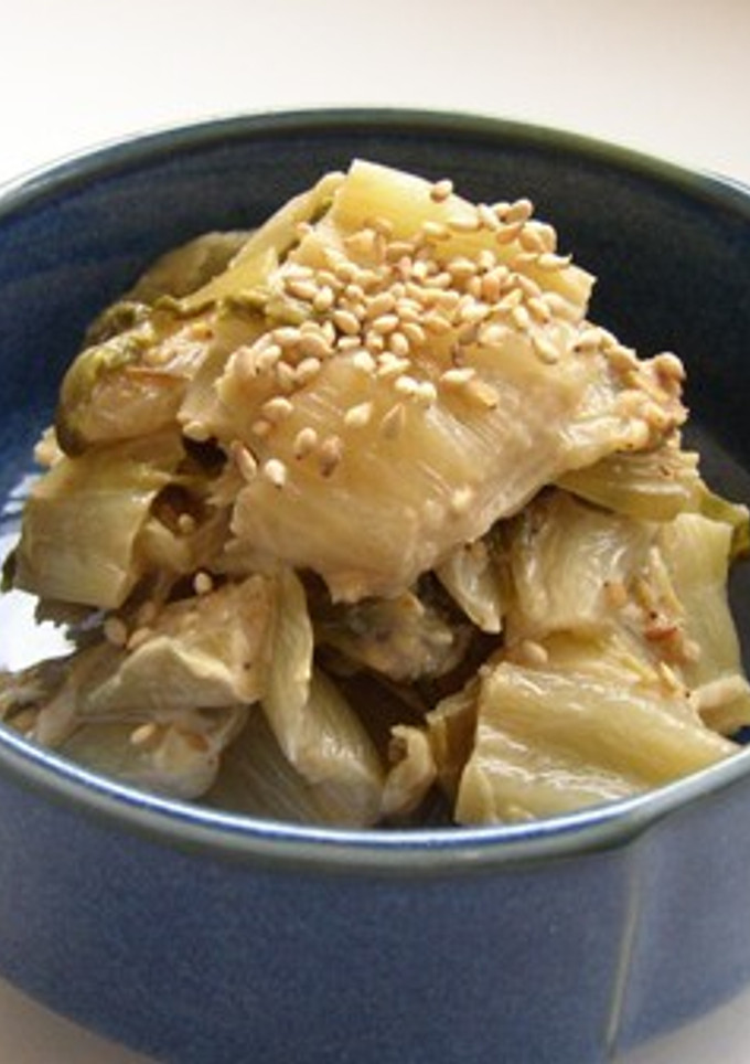 白菜の梅味噌マヨごま和え-レシピのメイン写真
