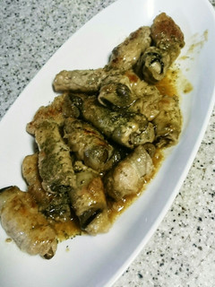 茄子と豚バラ肉のくるくる巻き-レシピのメイン写真