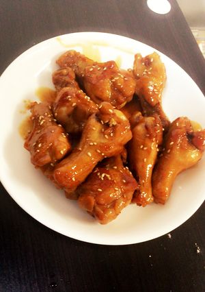 簡単!!フライパンで手羽元の甘辛煮-レシピのメイン写真
