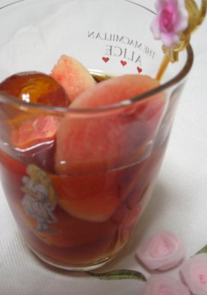 ひんやり~☆桃の紅茶シロップ漬け-レシピのメイン写真