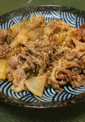 豚肉と大根の炒め物-レシピのメイン写真