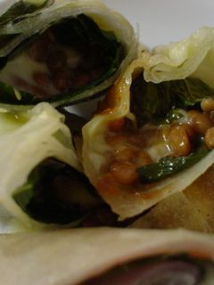 納豆の春巻き-レシピのメイン写真