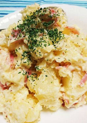 温サラダ・カリカリベーコンポテトマヨ-レシピのメイン写真