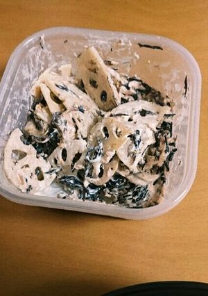 れんこんとひじきのおつまみ-レシピのメイン写真