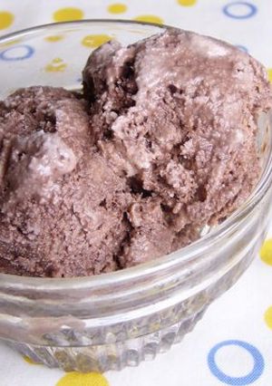 チョコアイスクリーム-レシピのメイン写真