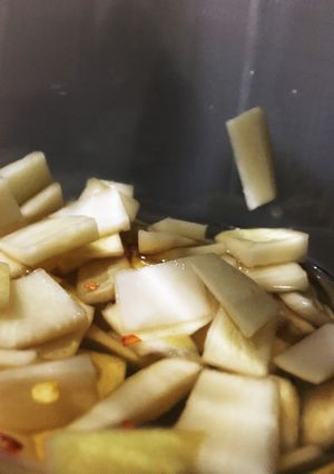 ダイコンの皮マリネ-レシピのメイン写真