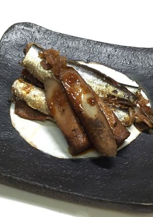 丸ごと食べるいわしの生姜煮-レシピのメイン写真