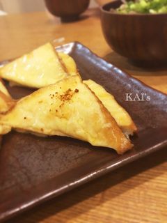 おつまみに♡厚揚げのチーズ焼き♡-レシピのメイン写真