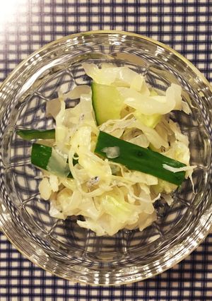 きゃべつとさきいかの簡単和え物-レシピのメイン写真