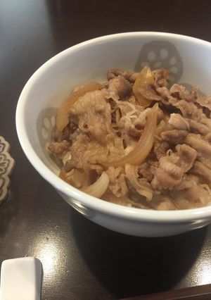 牛丼-レシピのメイン写真