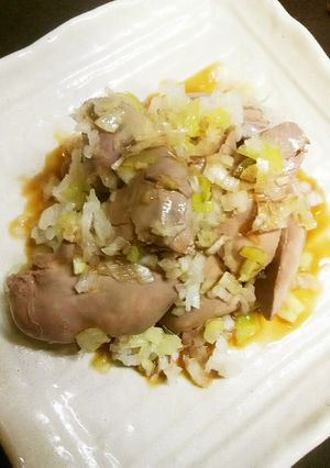 簡単！鶏レバDEさっぱりポン酢和え♪-レシピのメイン写真