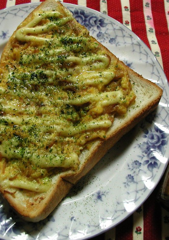 とろ～り　なめ茸と～すと♪-レシピのメイン写真