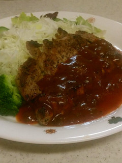 お手軽ポークソテー サルサソース仕立て-レシピのメイン写真