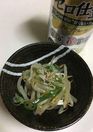 もやしレンチン3分で！-レシピのメイン写真