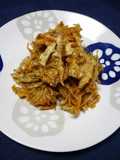 簡単♪わかさぎのダシかき揚げ(生姜風味)