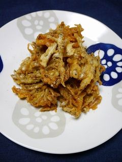簡単♪わかさぎのダシかき揚げ(生姜風味)-レシピのメイン写真