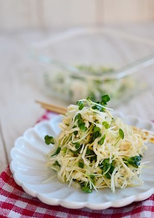 切り干し大根とかいわれナムル【作りおき】-レシピのメイン写真