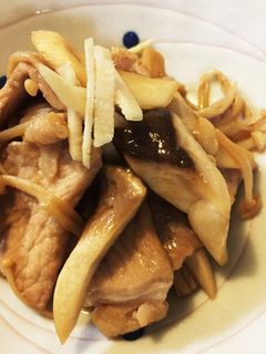 豚肉ときのこのしょうが炒め-レシピのメイン写真