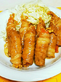 豚肉の肉巻き-レシピのメイン写真