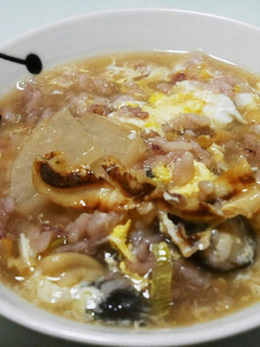 栄養満点!風邪撃退!ホタテのヒモ☆おじや-レシピのメイン写真
