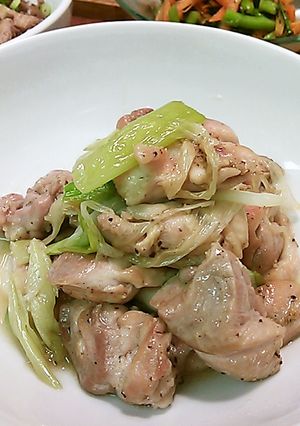 鶏ももとネギトロ～リ炒め-レシピのメイン写真