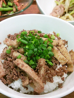 そぼろ油揚げ飯-レシピのメイン写真