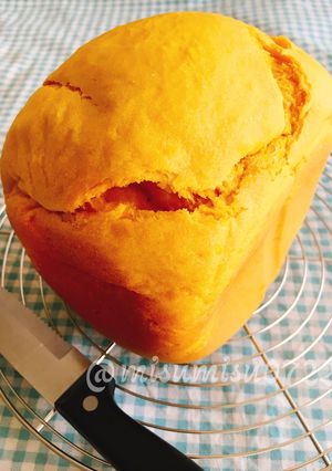 ホエイを使ってしっとり南瓜たっぷり食パン-レシピのメイン写真