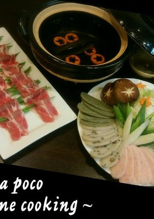 簡単！なのに本家を越えた餅しゃぶ鍋-レシピのメイン写真