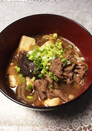 超カンタン肉豆腐〜すき焼きの残り汁で-レシピのメイン写真