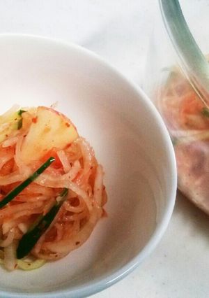 ★白菜キムチ★大根★胡瓜de 旨々サラダ-レシピのメイン写真