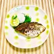 焼き魚の塩焼き~ゆかり風味♪