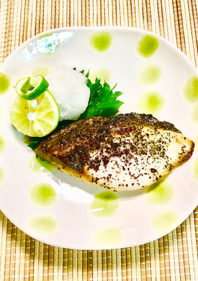 焼き魚の塩焼き～ゆかり風味♪-レシピのメイン写真