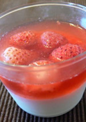 ふるふる杏仁豆腐-レシピのメイン写真