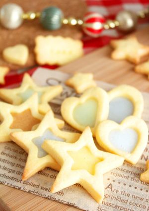 クリスマスに♪ステンドグラスクッキー-レシピのメイン写真