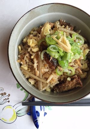 ＊＊鯖みそ煮缶でコク深炊き込み御飯＊＊-レシピのメイン写真