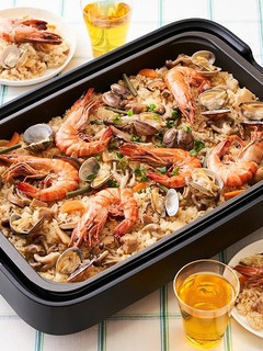 とり肉と魚介の和風パエリア-レシピのメイン写真
