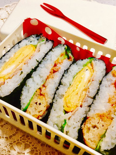 *ある日のおにぎらず8種*-レシピのメイン写真