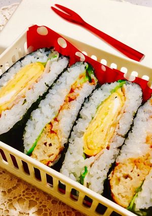 ＊ある日のおにぎらず8種＊-レシピのメイン写真