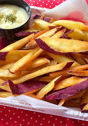 お芋スティックとやみつきバタークリーム-レシピのメイン写真