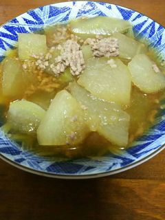 優しい☆冬瓜のそぼろ煮-レシピのメイン写真