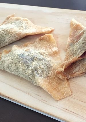 餃子の皮(焼売の皮)で簡単生八ツ橋-レシピのメイン写真