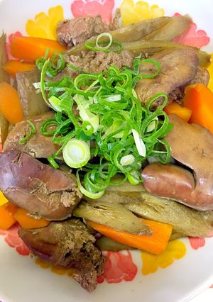 簡単な貧血に役立つ鶏レバー煮込み-レシピのメイン写真