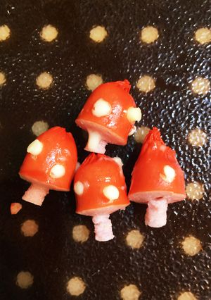 遠足お弁当に！簡単ウインナーきのこ♡-レシピのメイン写真