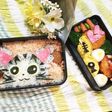 簡単キャラ弁♡こねこのチー遠足お弁当