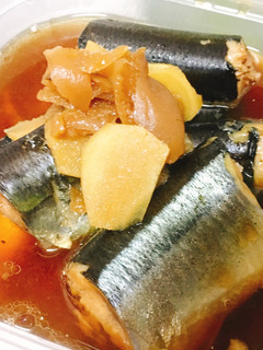作り置き☆梅風味の秋刀魚の甘露煮-レシピのメイン写真