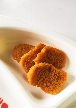 簡単♡かぼちゃのおやき＊離乳食中期-レシピのメイン写真
