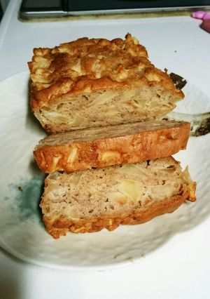 ワンボウルでりんごのケーキ-レシピのメイン写真