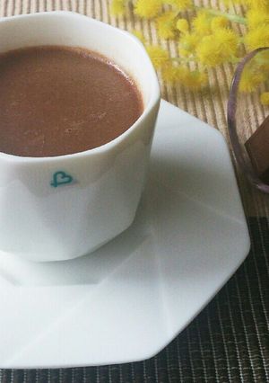 ♡ラミーで簡単♡濃厚ホットチョコ☆*゜-レシピのメイン写真